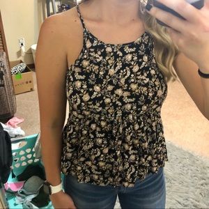 AE floral tank
